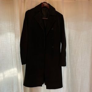 Helmet Lang suede leather jacket